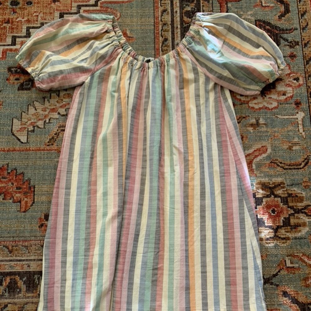 Madewell Puff Sleeve Dress